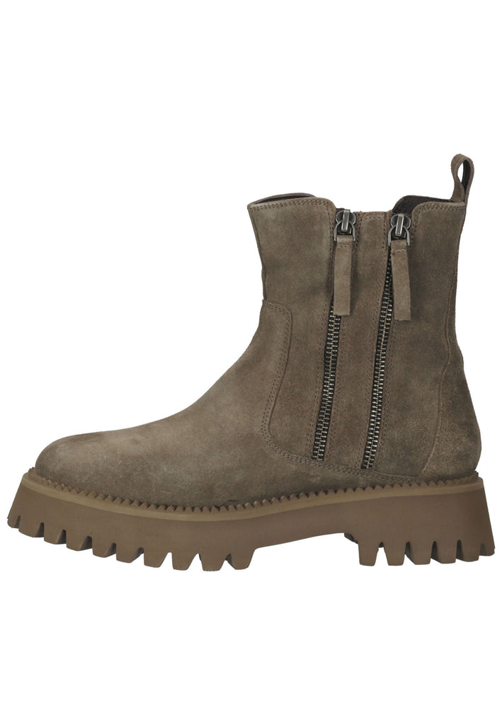 Stiefeletten ara Stiefelette Veloursleder Braun