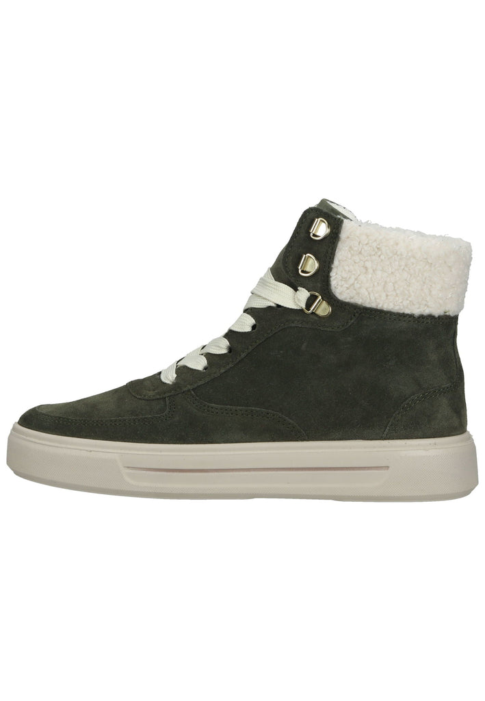 Stiefeletten ara Stiefelette Veloursleder Dunkelgrün