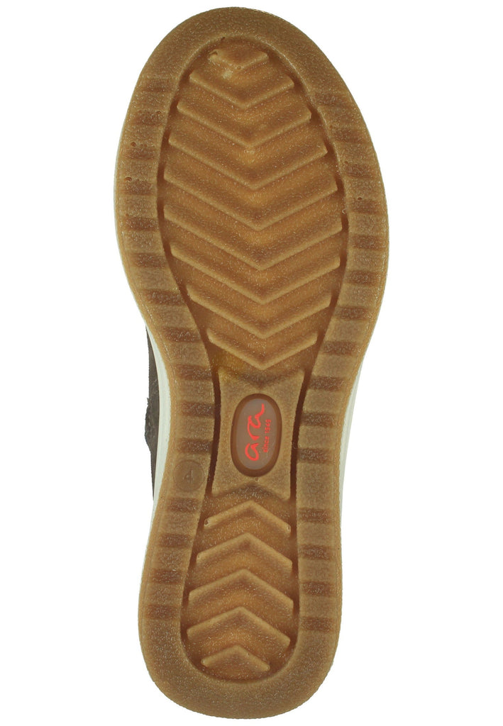 Stiefeletten ara Stiefelette Veloursleder Dunkelgrün Warmfutter