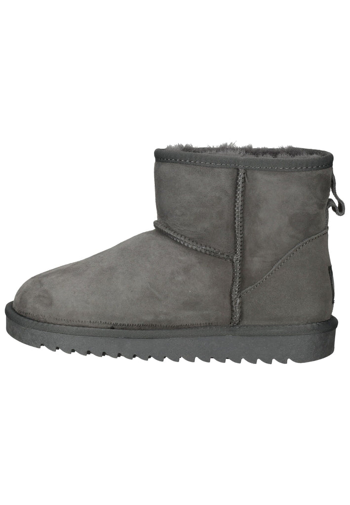Stiefeletten ara Stiefelette Veloursleder Grau Warmfutter