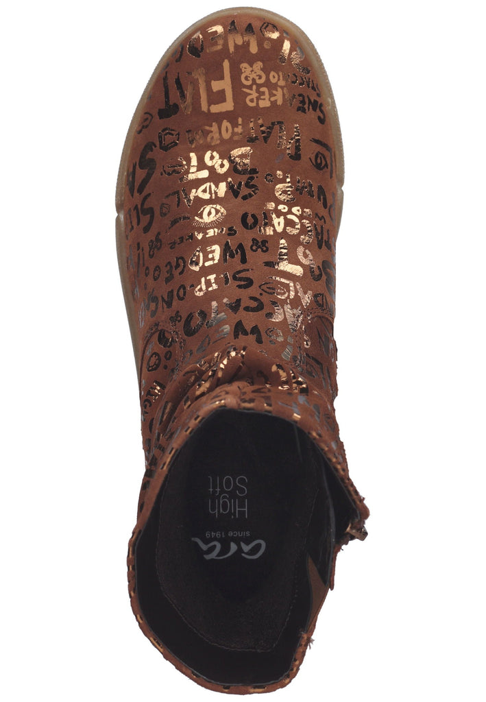 Stiefeletten ara Stiefelette Veloursleder Nut