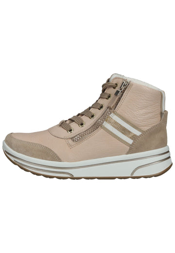 Stiefeletten ara Stiefelette Veloursleder Sand