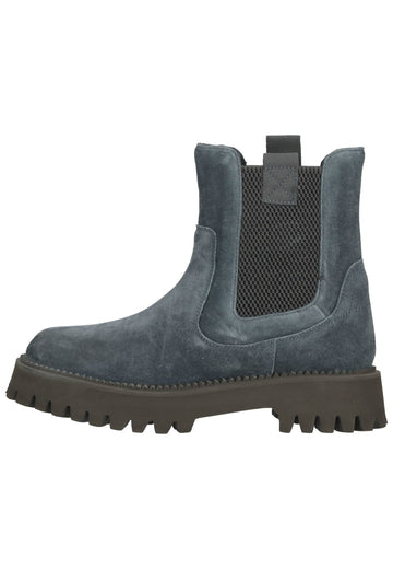 Stiefeletten ara Stiefelette Veloursleder/Textil Grau