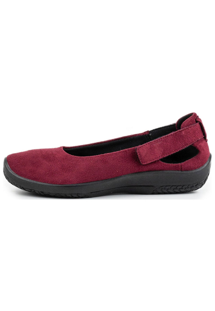 ARCOPEDICO Ballerinas Lederimitat Bordeaux