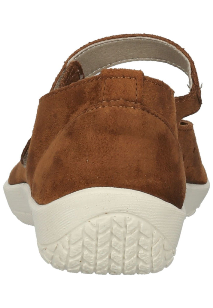 ARCOPEDICO Ballerinas Lederimitat Braun