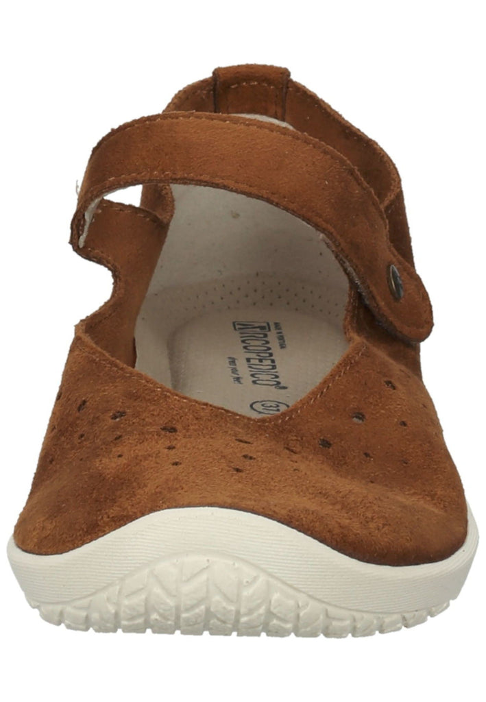 ARCOPEDICO Ballerinas Lederimitat Braun
