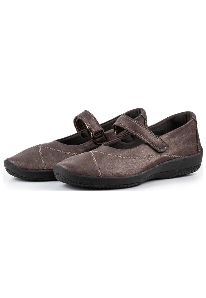 ARCOPEDICO Ballerinas Lederimitat Bronze