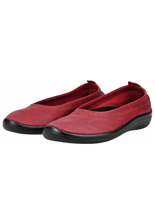 ARCOPEDICO Ballerinas Lederimitat Cherry