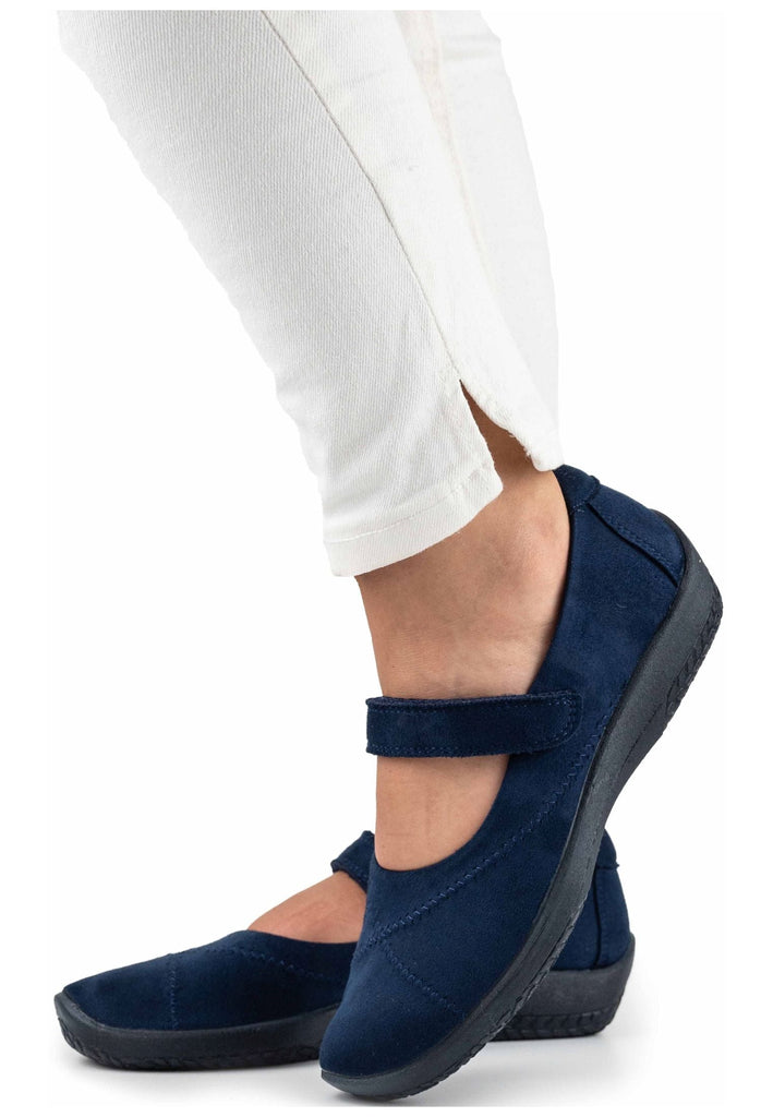 ARCOPEDICO Ballerinas Lederimitat Navy