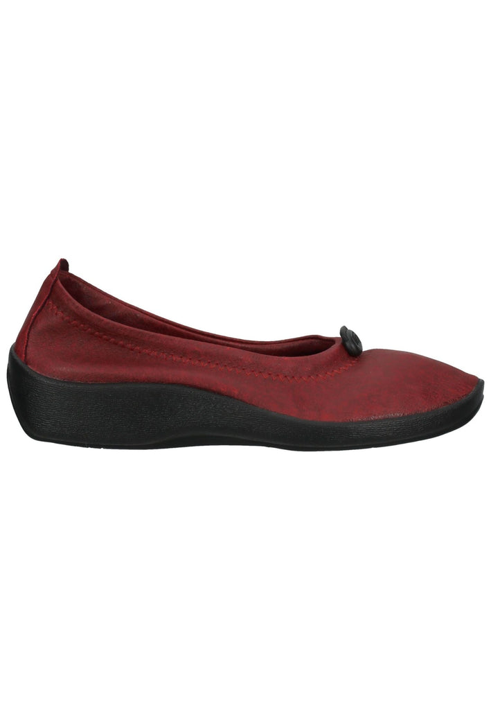 ARCOPEDICO Ballerinas Lederimitat Rot
