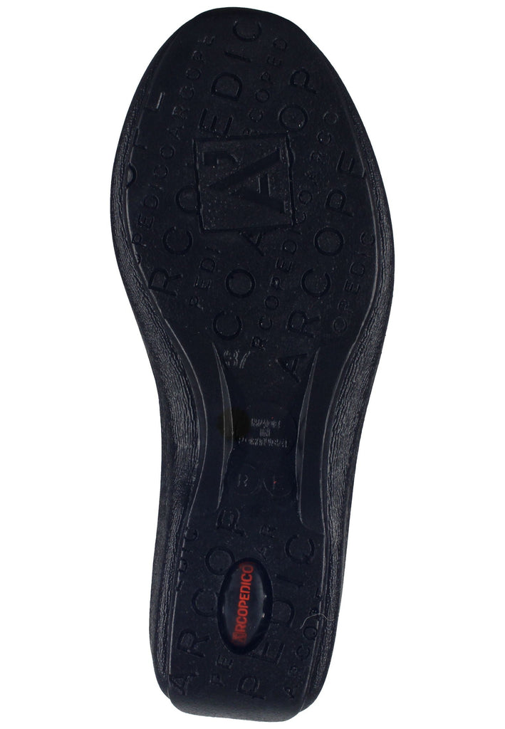 ARCOPEDICO Ballerinas Lederimitat Rot