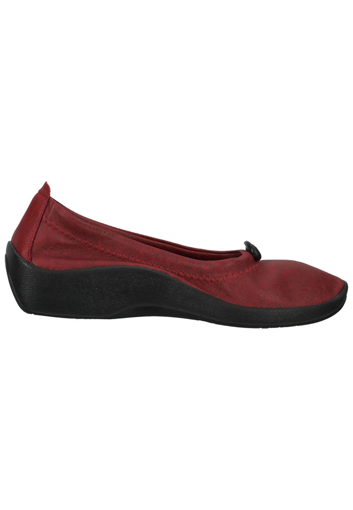 ARCOPEDICO Ballerinas Lederimitat Rot