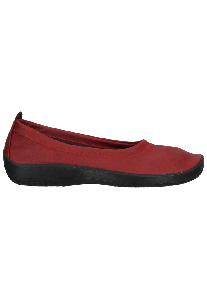 ARCOPEDICO Ballerinas Lederimitat Rot