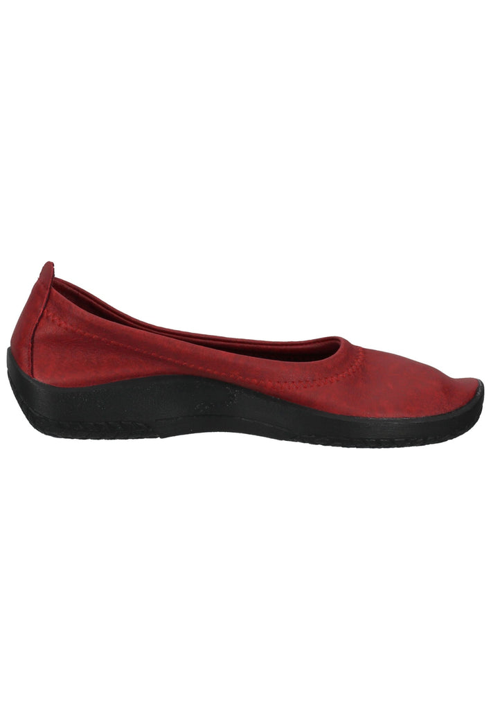 ARCOPEDICO Ballerinas Lederimitat Rot