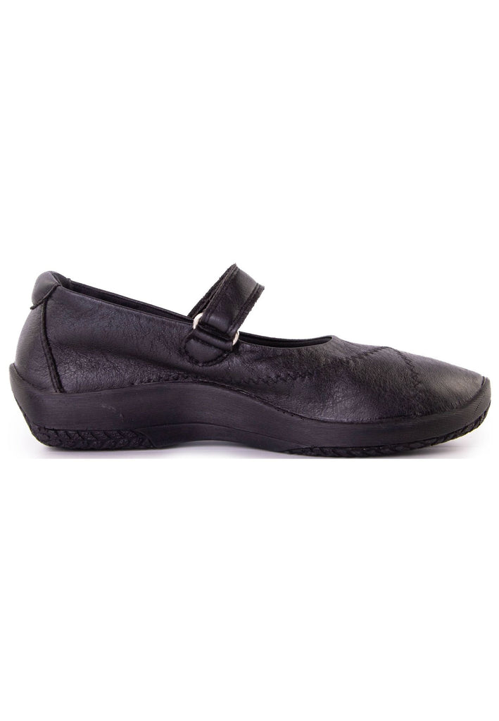 ARCOPEDICO Ballerinas Lederimitat Schwarz