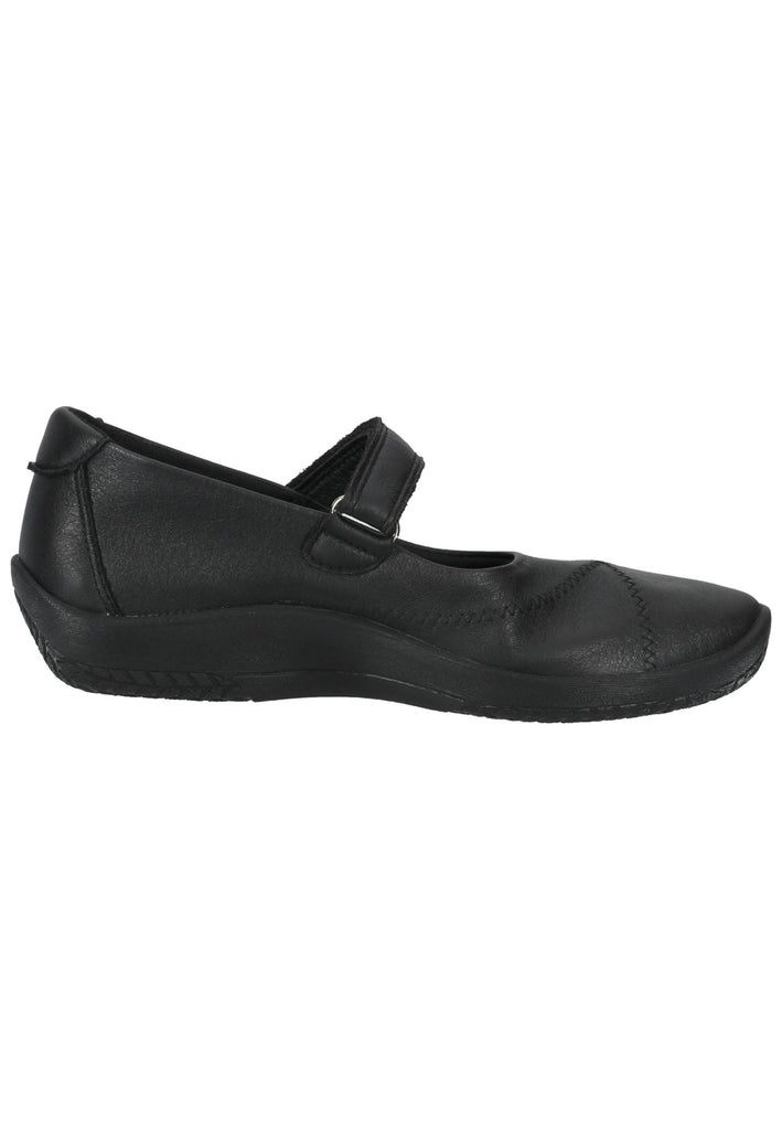 ARCOPEDICO Ballerinas Lederimitat Schwarz