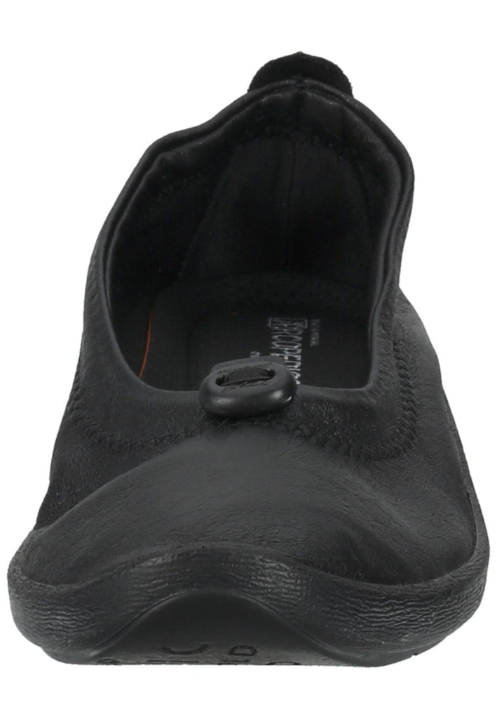 ARCOPEDICO Ballerinas Lederimitat Schwarz