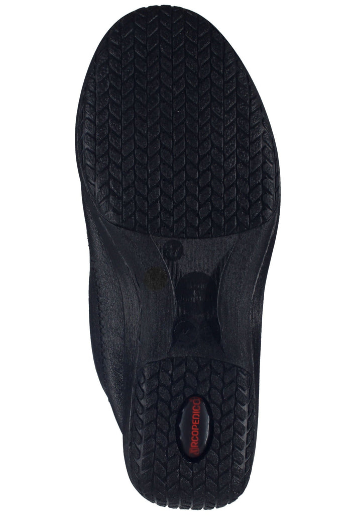 ARCOPEDICO Ballerinas Lederimitat Schwarz