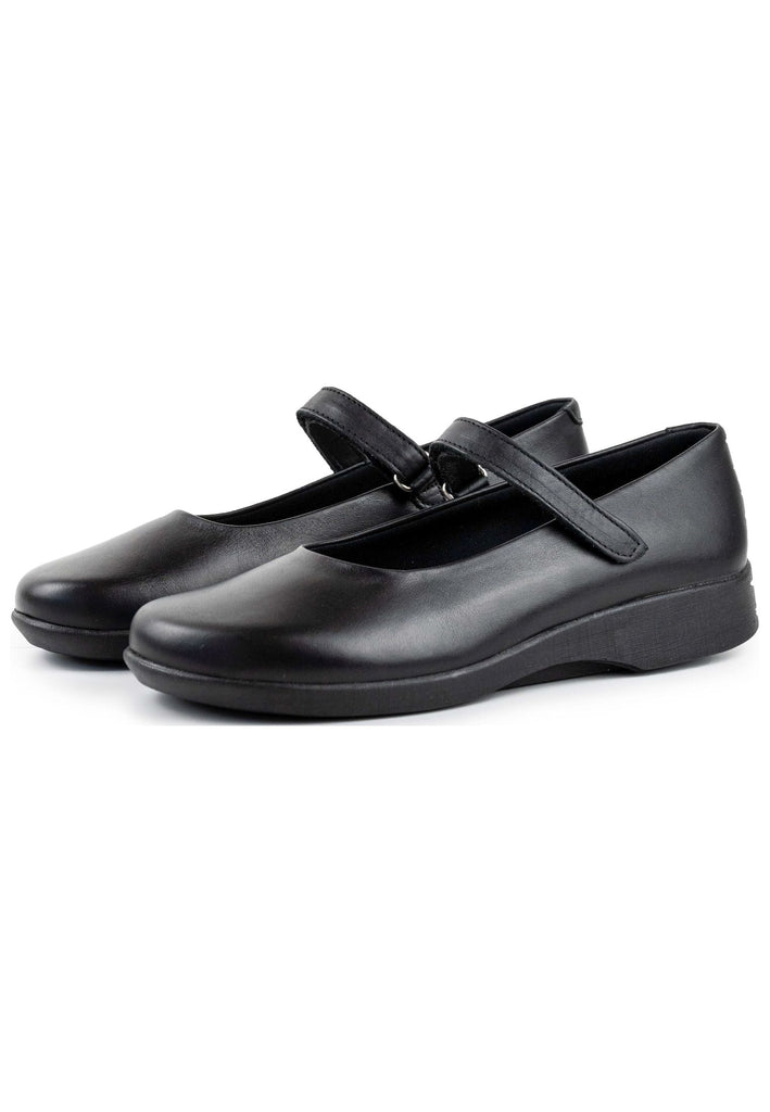 ARCOPEDICO Ballerinas Lederimitat Schwarz