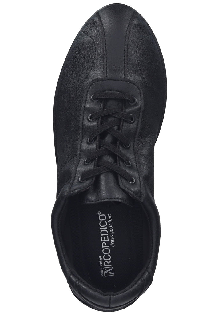 ARCOPEDICO Halbschuhe Lederimitat Schwarz