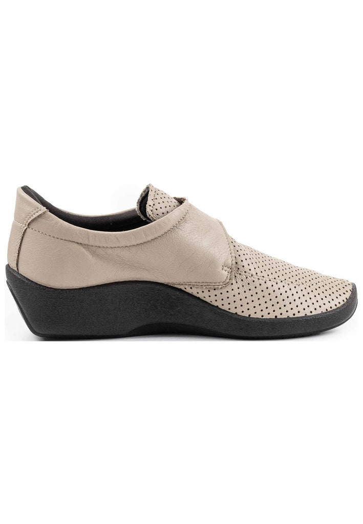 ARCOPEDICO Halbschuhe Lederimitat Taupe