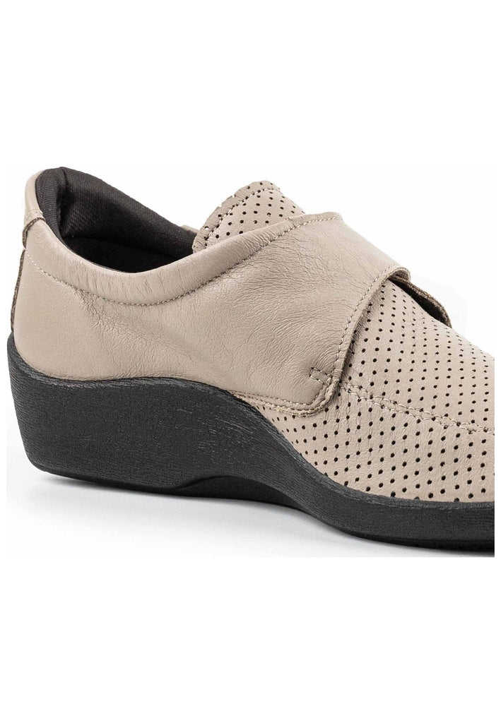 ARCOPEDICO Halbschuhe Lederimitat Taupe
