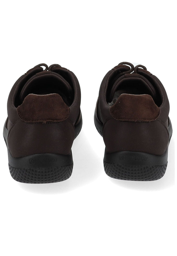 ARCOPEDICO Halbschuhe Lederimitat/Textil Dunkelbraun