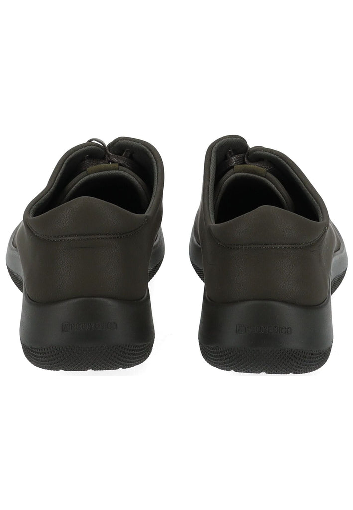 ARCOPEDICO Halbschuhe Lederimitat/Textil Khaki