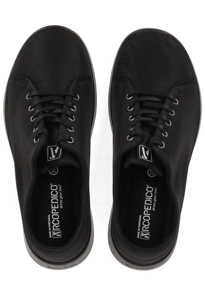 ARCOPEDICO Halbschuhe Lederimitat/Textil Schwarz