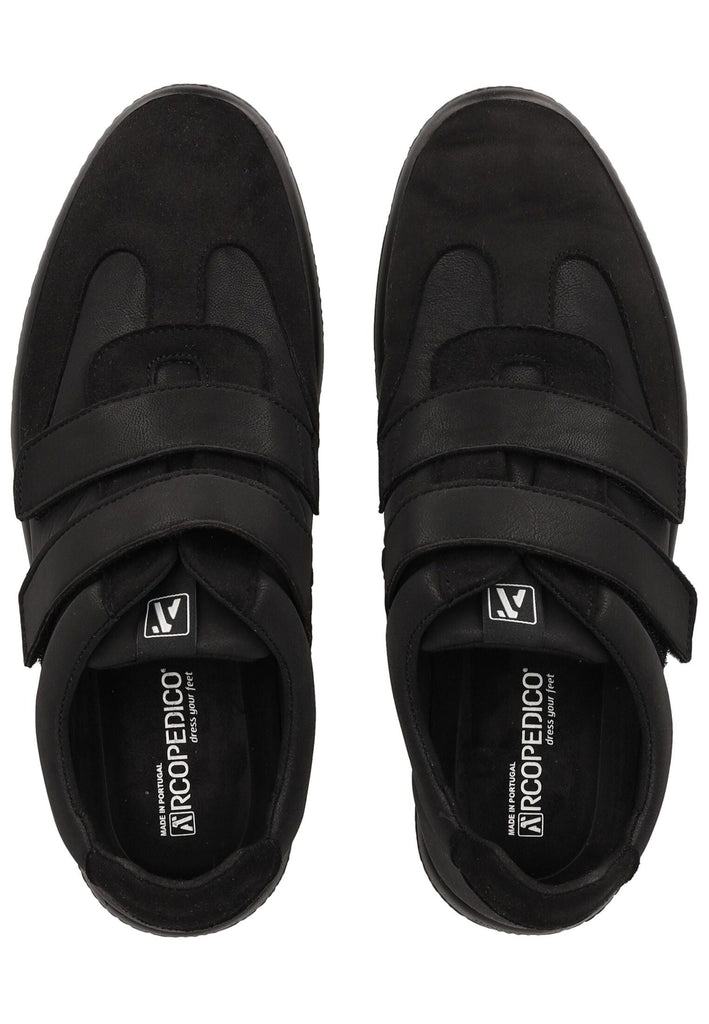ARCOPEDICO Halbschuhe Lederimitat/Textil Schwarz