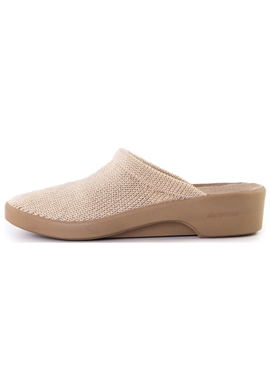 ARCOPEDICO Hausschuhe Textil Beige