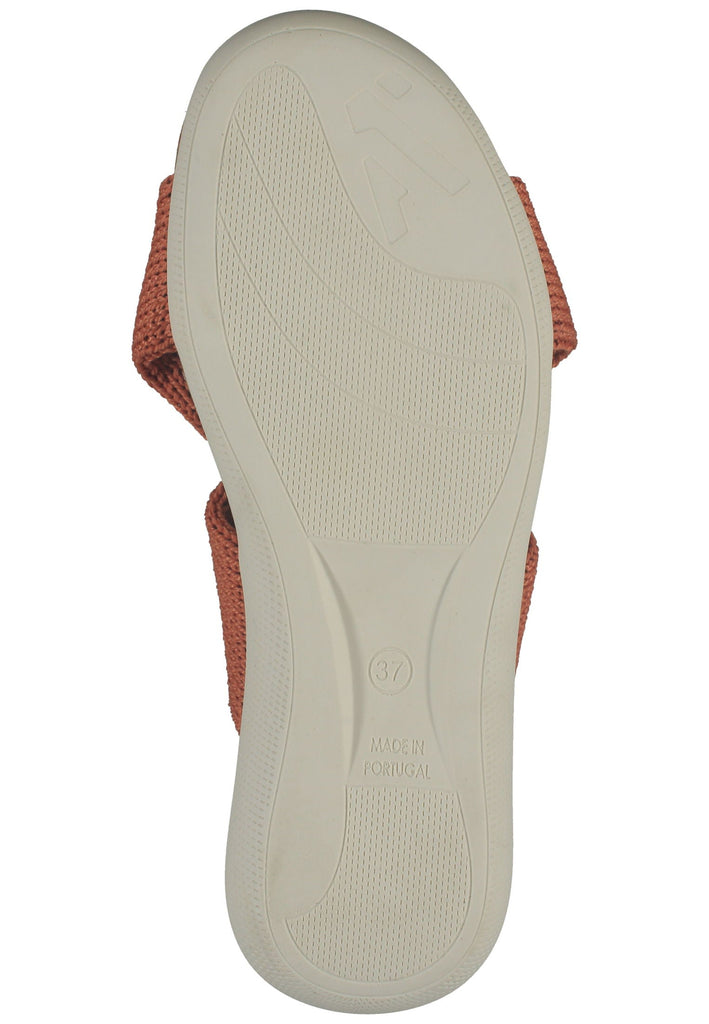 ARCOPEDICO Pantoletten Textil Terracota