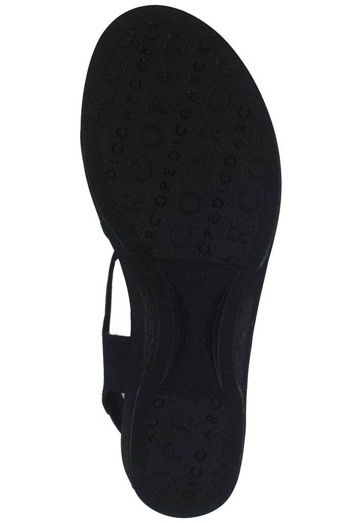 ARCOPEDICO Sandalen Textil Black