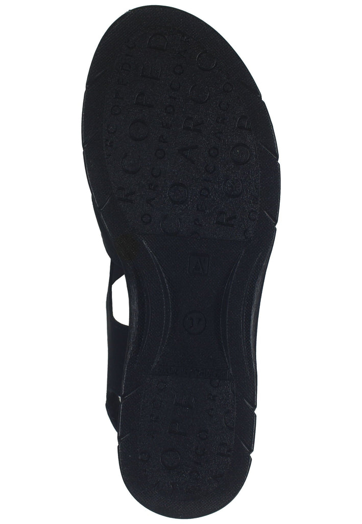 ARCOPEDICO Sandalen Textil Black