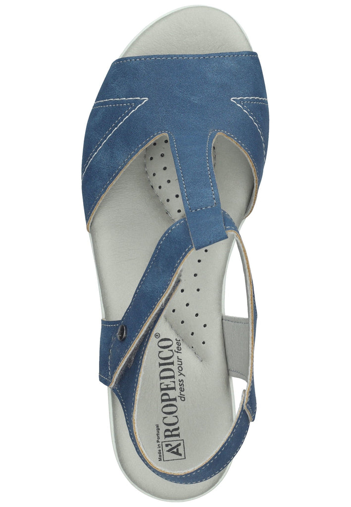 ARCOPEDICO Sandalen Textil Blue