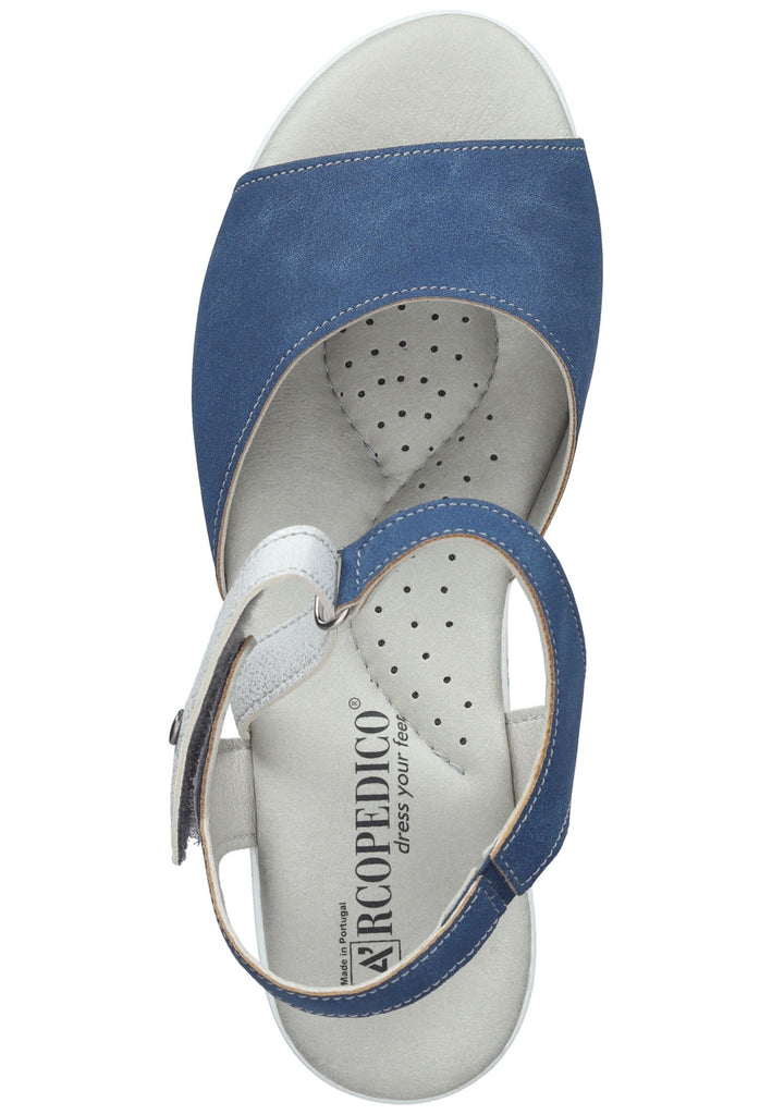 ARCOPEDICO Sandalen Textil Blue