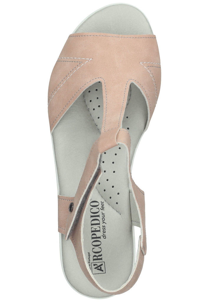 ARCOPEDICO Sandalen Textil Rose