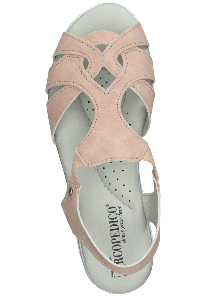 ARCOPEDICO Sandalen Textil Rose
