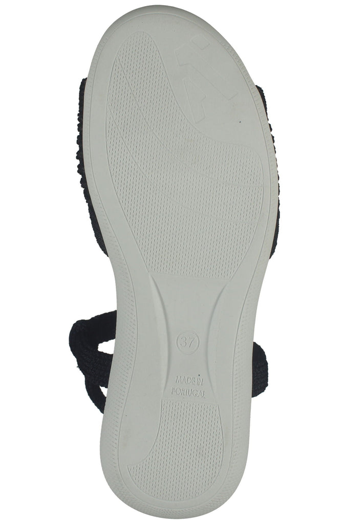 ARCOPEDICO Sandalen Textil Schwarz