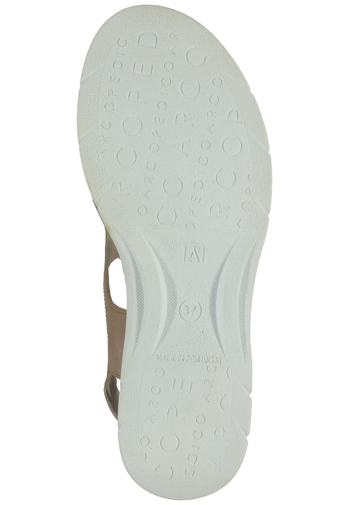 ARCOPEDICO Sandalen Textil Tan