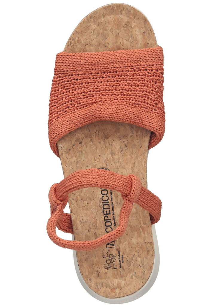 ARCOPEDICO Sandalen Textil Terracota