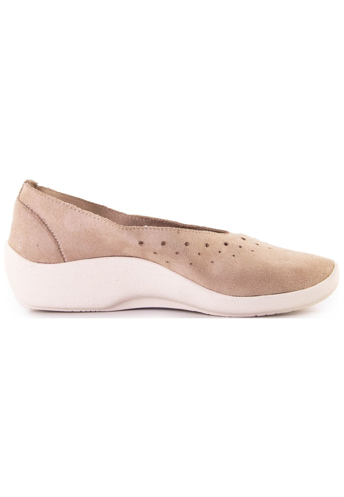 ARCOPEDICO Slipper Lederimitat Beige
