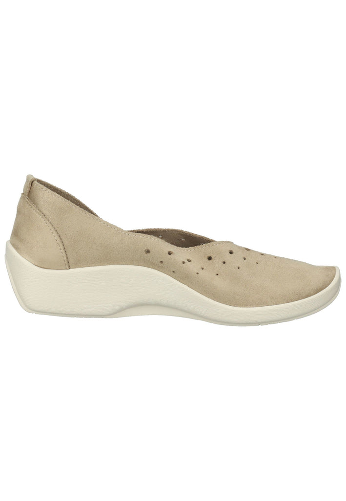 ARCOPEDICO Slipper Lederimitat Beige