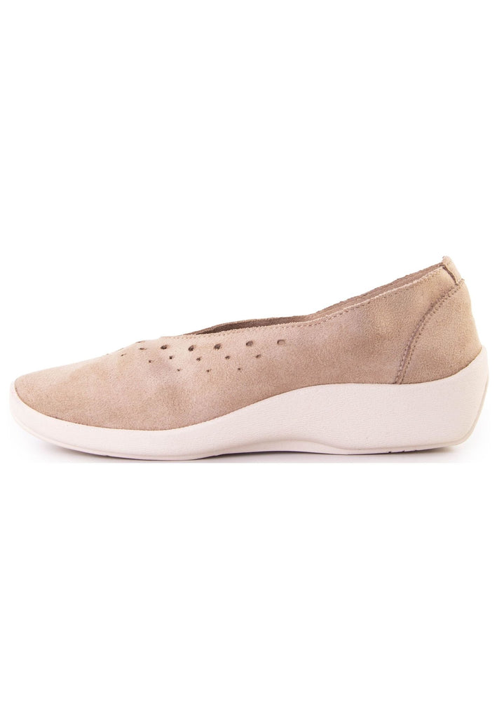 ARCOPEDICO Slipper Lederimitat Beige