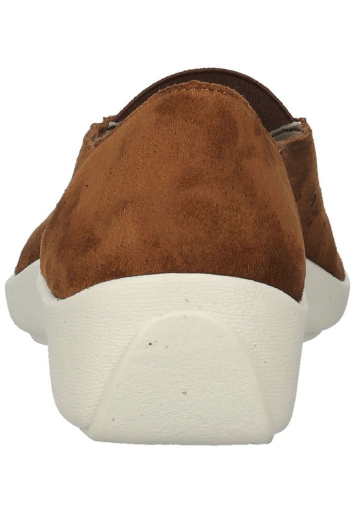 ARCOPEDICO Slipper Lederimitat Braun