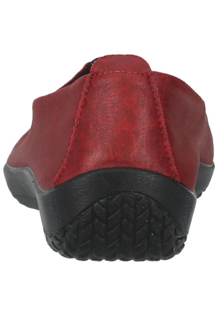ARCOPEDICO Slipper Lederimitat Rot