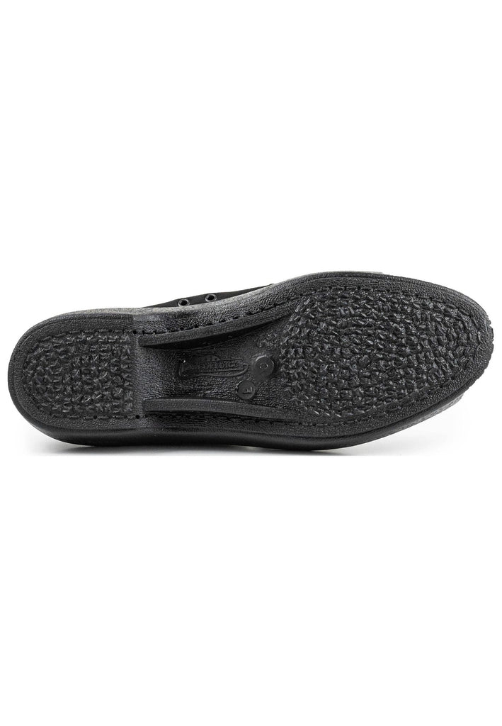 ARCOPEDICO Slipper Lederimitat Schwarz