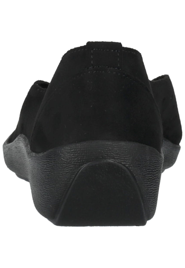 ARCOPEDICO Slipper Lederimitat Schwarz