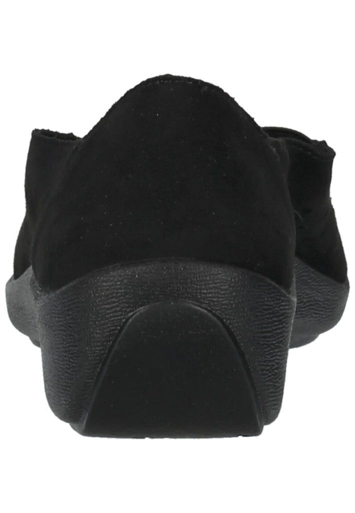 ARCOPEDICO Slipper Lederimitat Schwarz