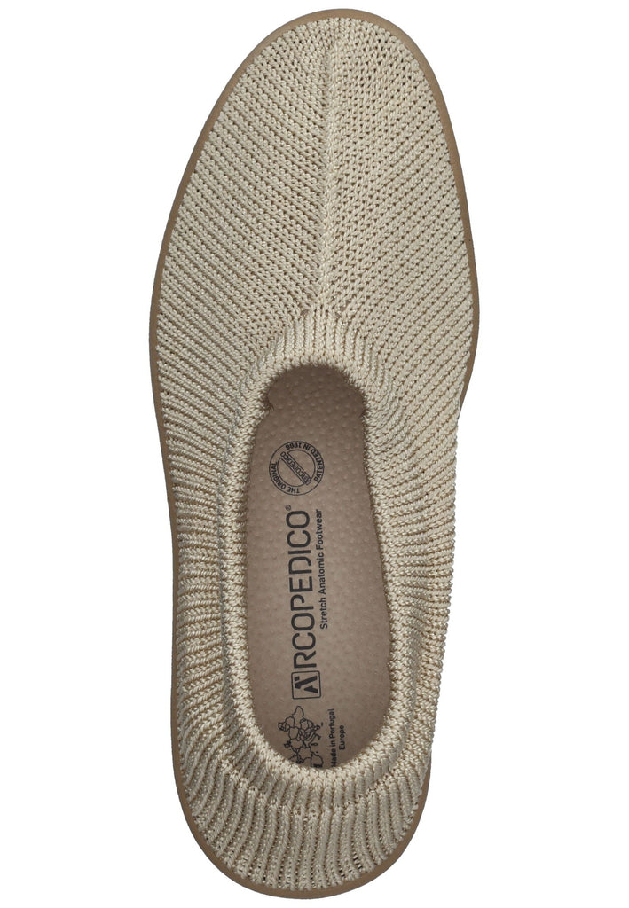 ARCOPEDICO Slipper Textil Beige